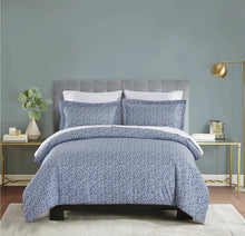 Load image into Gallery viewer, Bennet Blue Duvet Cover Set