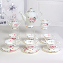 Charger l'image dans la galerie, Pink Peony Tea Set | 6 Serving
