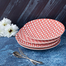 Load image into Gallery viewer, Majorelle Orange 16 Pieces Dinner Set