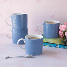 Load image into Gallery viewer, Ripple Blue 16 Pieces Dinner Set