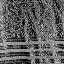 Charger l'image dans la galerie, Black velvet Genevieve Curtain | 56" by 96"