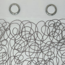 Load image into Gallery viewer, Grey Sydney Sheer Curtain | 60" by 90"