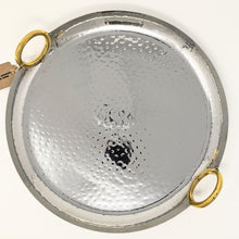 Load image into Gallery viewer, Golden Ring Round Tray | 12.5" Wide