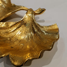 Load image into Gallery viewer, Ginkgo Leaf Shape Trays Showcase Room Fashion Decor Plate - Gold