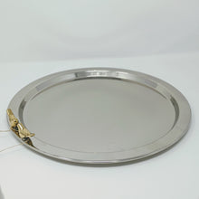 Load image into Gallery viewer, Golden Bird Round Plate | 14" Wide