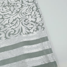 Charger l'image dans la galerie, Turquoise Green Genevieve Embroidery Room Darkening Curtain | 56" by 96"