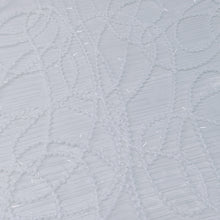 Load image into Gallery viewer, White on White Sydney Sheer Curtain | 60" by 90"