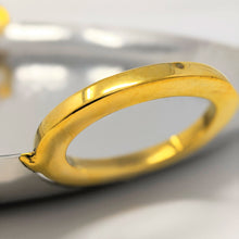 Load image into Gallery viewer, Golden Ring Round Tray | 12.5" Wide