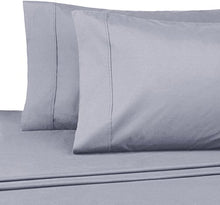 Load image into Gallery viewer, Grey Organic Cotton Sheet Set | King & Queen