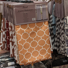 Charger l'image dans la galerie, Tresil Light Orange Curtain | 54" By 90"