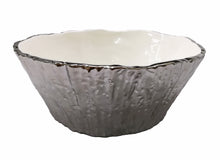 Load image into Gallery viewer, Silver Tree Bark Bowl | Three Sizes