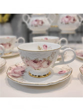 Charger l'image dans la galerie, Pink Peony Tea Set | 6 Serving
