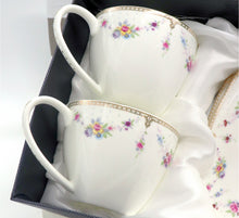 Load image into Gallery viewer, Modern Royal Cup and Saucer Set | Pair
