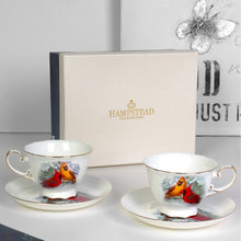 Load image into Gallery viewer, Cardinal Cup and Saucer Set | Pair

