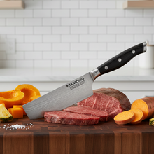 Load image into Gallery viewer, Rising Sun 178mm Japanese Cleaver
