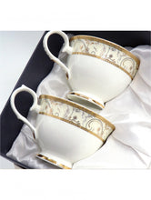 Load image into Gallery viewer, Royal Gold Cup and Saucer Set | Pair
