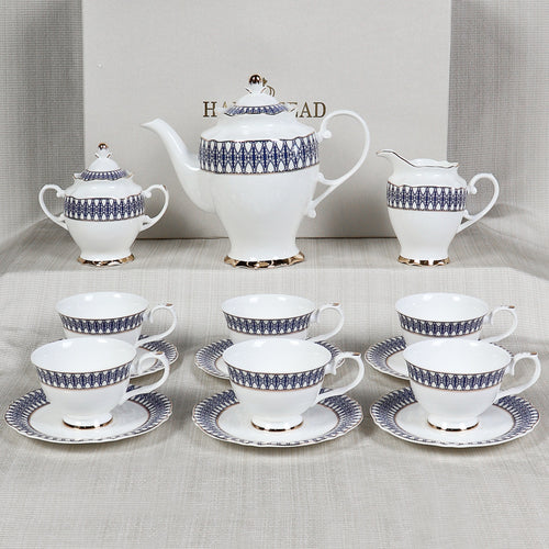 Royal Blue Tea Set | 15 pieces