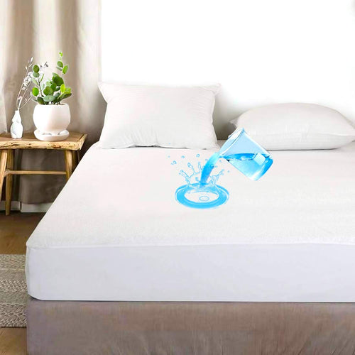 Mattress Cover Protector | Waterproof, Breathable, Hypo-allergic, Deep Pocket