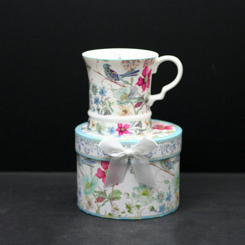 Bird of Paradise Bone China Straight Mug